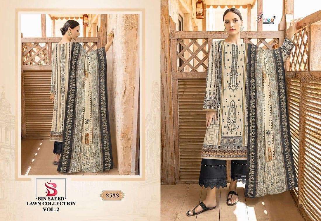 BIN SAEED LAWN COLLETOON VOL 2